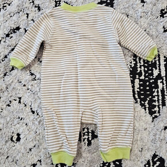 Carter's Baby Boy Striped Snap Closure Sleeper Newborn - Picture 3 of 3